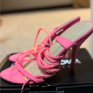 Fashion Nova Strappy Heels